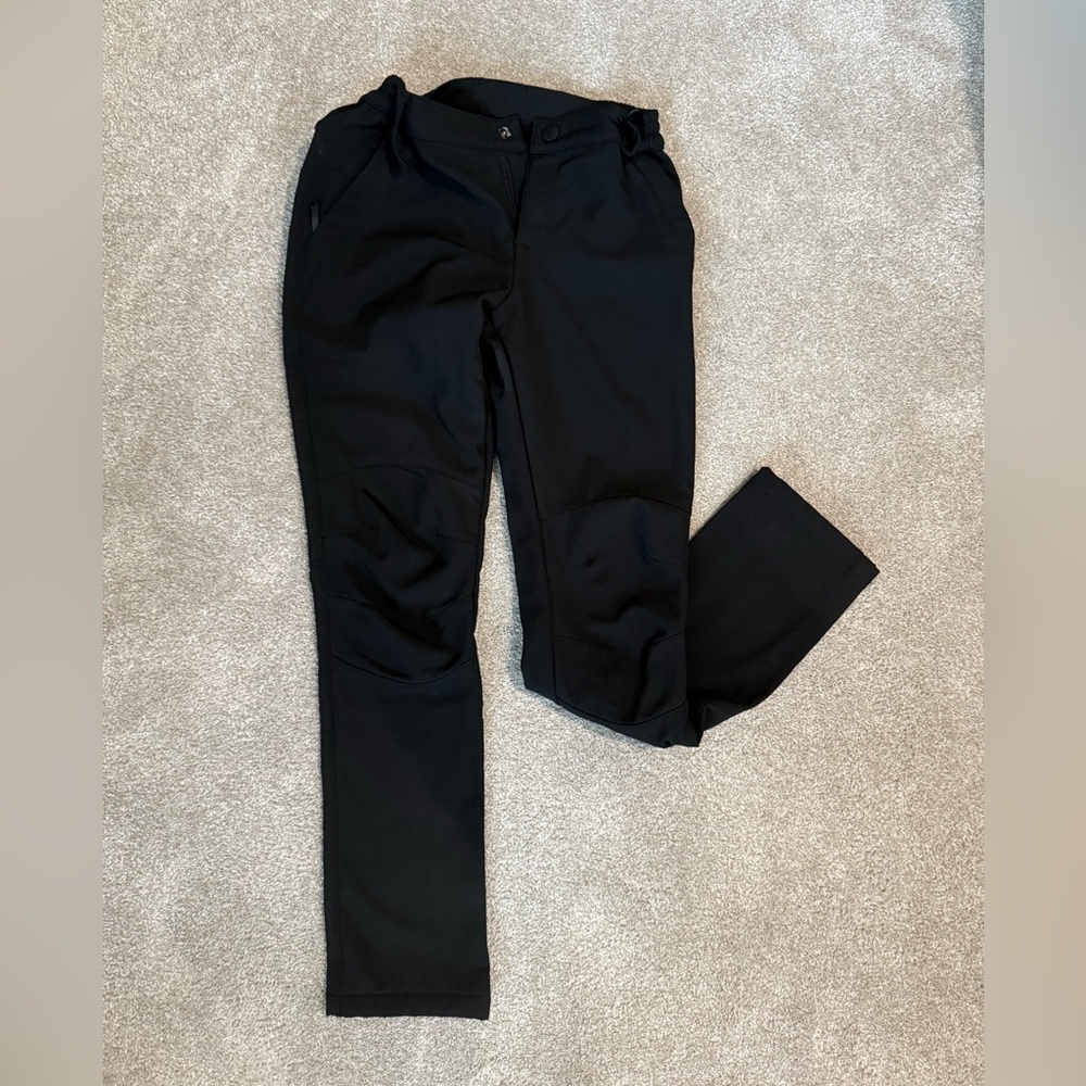 Black Cold Weather Fleece Lined Pants XS